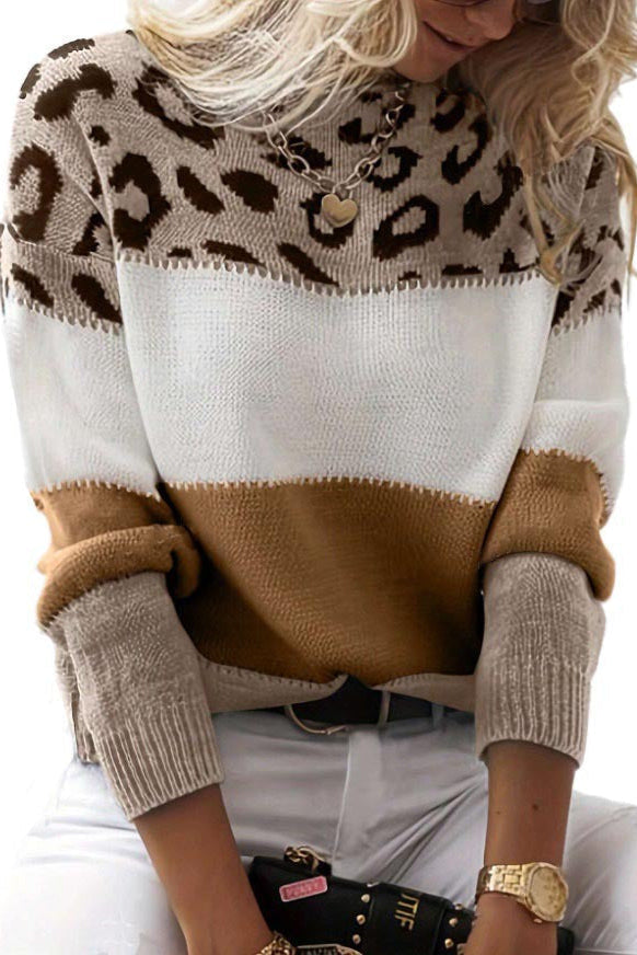 Léopard Chic | Pull Polaire
